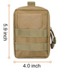 Mini bolsa Molle horizontal para teléfono