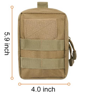 Mini bolsa Molle horizontal para teléfono