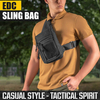 Bolso bandolera táctico pequeño de ocio para EDC