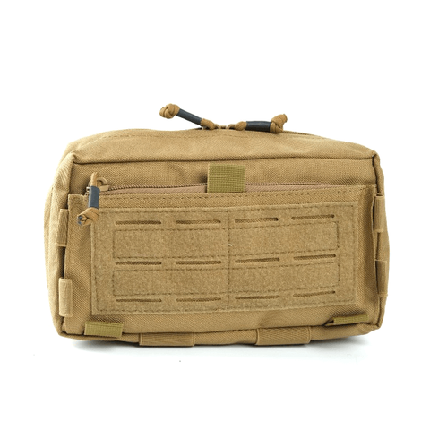 Bolsa de administración Molle táctica con corte láser, bolsas de utilidad, accesorio Molle, organizador médico militar EMT, bolsa táctica